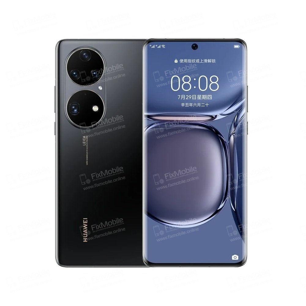 Дисплей с тачскрином для Huawei P50 Pro (черный) (AAA) AMOLED
