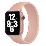 Ремешок для Apple Watch 44 mm монобраслет (170 мм) (розовый)