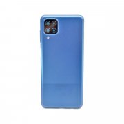 Задняя крышка для Samsung Galaxy A12 Nacho (A127F) (синяя) — 1