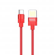 Кабель Hoco U55 Outstanding (USB - Type-C) красный — 1