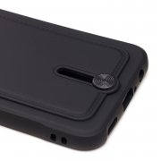 Чехол-накладка - SC304 с картхолдером для Huawei Honor 10 Lite (208682) (черная) — 3