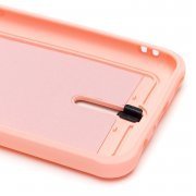 Чехол-накладка - SC304 с картхолдером для Huawei Honor 10 Lite (208686) (светло-розовая) — 3
