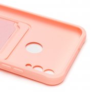 Чехол-накладка - SC304 с картхолдером для Huawei Honor 10 Lite (208686) (светло-розовая) — 2