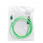 Кабель для Apple Luminous (USB - lightning) (зеленый)
