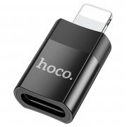 Адаптер Hoco UA17 для Apple (Lightning - Type-C) (черный)