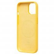 Чехол-накладка ORG Silicone Case SafeMag с анимацией для Apple iPhone 15 (солнечный свет) — 2