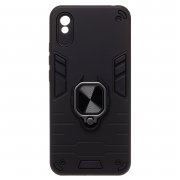 Чехол-накладка - SGP001 противоударный для Xiaomi Redmi 9A (черная) — 1