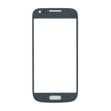 Стекло для Samsung Galaxy S4 mini Duos (i9192) (синее) — 2