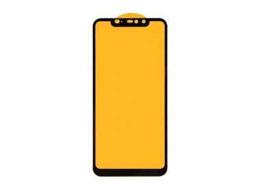 Защитное стекло для Xiaomi Redmi Note 6 Pro (полное покрытие)(черное) — 1