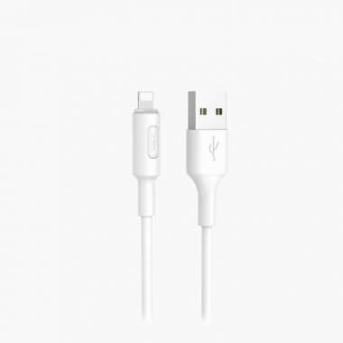 Кабель Hoco X25 Soarer для Apple (USB - Lightning) белый &mdash; 1