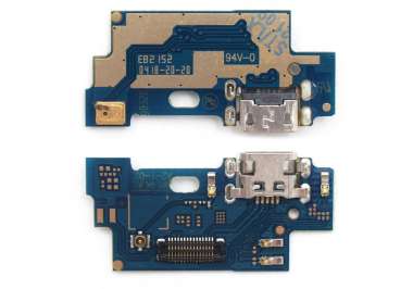 Шлейф для ASUS ZenFone Max M1 ZB555KL плата на разъем зарядки/микрофон — 1