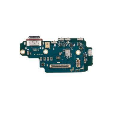Шлейф для Samsung Galaxy S22 Ultra (S908B) плата на разъем зарядки/разъем SIM/микрофон — 2