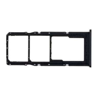 Контейнер SIM для Samsung Galaxy A12 Nacho (A127F) (черный) &mdash; 2