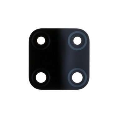 Стекло камеры для Realme C21Y (черное) — 1