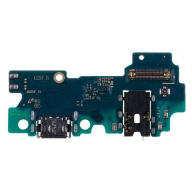 Шлейф для Samsung Galaxy A22 (A225F) плата разъем зарядки/разъем гарнитуры/микрофон Премиум &mdash; 2