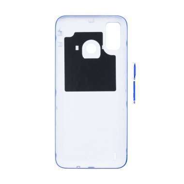 Задняя крышка для Tecno Spark 6 Go (синяя) &mdash; 2