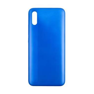 Задняя крышка для Xiaomi Redmi 9A (синяя) Премиум — 1