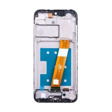 Дисплейный модуль с тачскрином для Samsung Galaxy A01 (A015F) (черный) (широкий шлейф) &mdash; 3