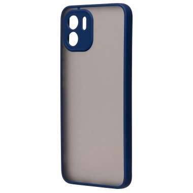 Чехол-накладка - PC041 для Xiaomi Redmi A2 (сине-черная) (215671) — 3