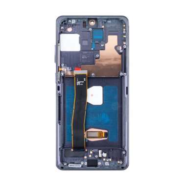 Дисплейный модуль с тачскрином для Samsung Galaxy S20 Ultra (G988B) (черный) (OLED)