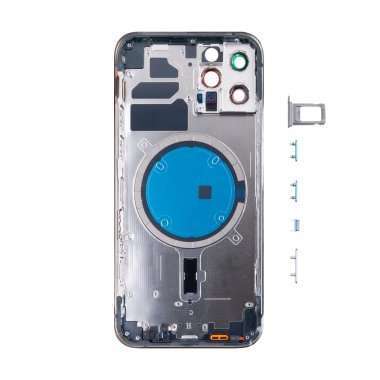 Корпус для Apple iPhone 12 Pro (серый) премиум — 1