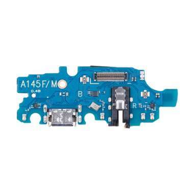 Шлейф для Samsung Galaxy A14 4G (A145F) плата на разъем зарядки/разъем гарнитуры/микрофон &mdash; 2