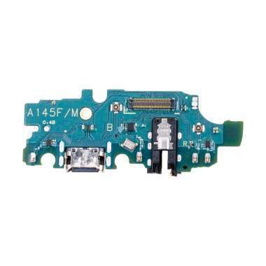 Шлейф для Samsung Galaxy A14 4G (A145F) плата на разъем зарядки/разъем гарнитуры/микрофон премиум &mdash; 2