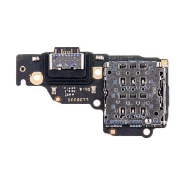 Шлейф для Xiaomi Redmi Note 13 4G плата на разъем зарядки/разъем SIM/микрофон - Премиум &mdash; 1