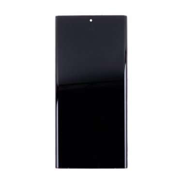 Дисплейный модуль с тачскрином для Samsung Galaxy S22 Ultra (S908B) (бордовый) (OLED) — 2