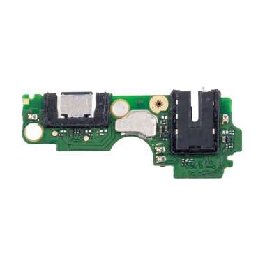 Шлейф для Tecno Spark 20C плата на системный разъем/разъем гарнитуры/микрофон Премиум — 1