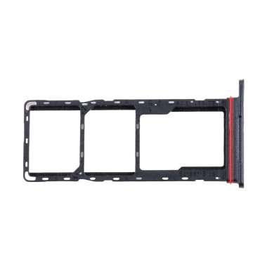 Контейнер SIM для Tecno Spark 30C 4G (черный) &mdash; 1