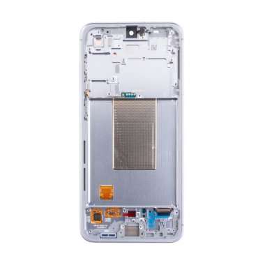 Дисплейный модуль с тачскрином для Samsung Galaxy S24 FE (S721B) (серистый) &mdash; 1