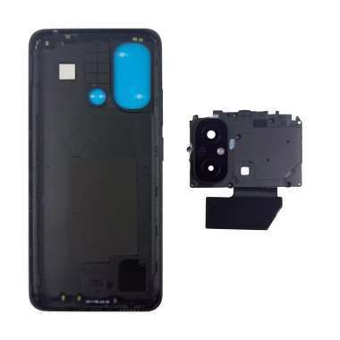 Задняя крышка для Xiaomi Redmi 12C (черная) - Премиум &mdash; 1