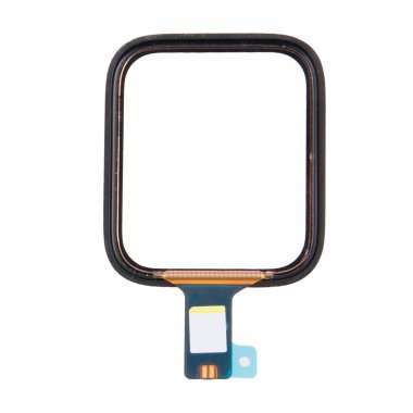 Стекло для Apple Watch 4 44 mm с тачскрином и OCA пленкой (черное) Стекло для Apple Watch 4 44 mm с тачскрином и OCA пленкой (черное)