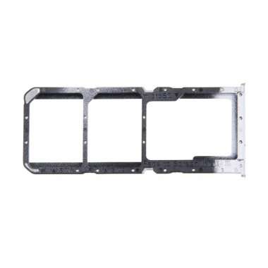 Контейнер SIM для Realme 8 4G (серебристый) — 1