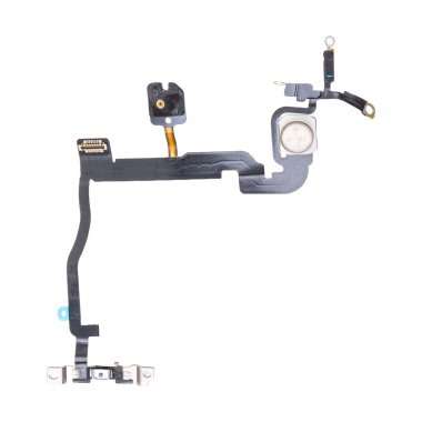 Шлейф для Apple iPhone 11 Pro Max на кнопку включения/микрофон/вспышку - Премиум — 2
