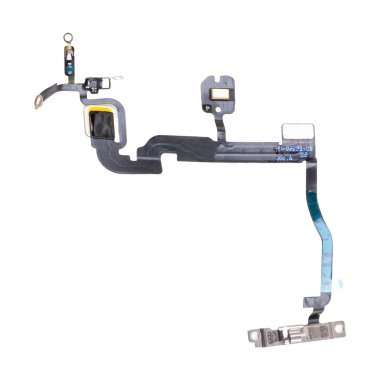 Шлейф для Apple iPhone 11 Pro Max на кнопку включения/микрофон/вспышку - Премиум — 1